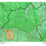 Idaho HuntData LLC Idaho General Unit 19 Land Ownership Map digital map