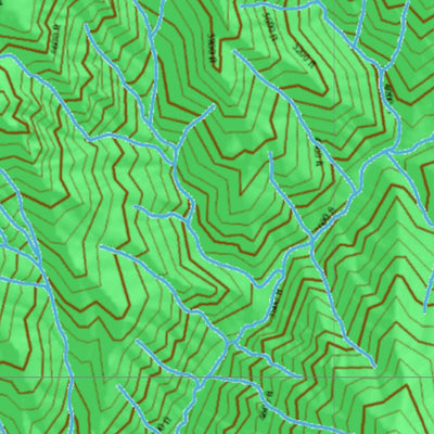 Idaho HuntData LLC Idaho General Unit 19 Land Ownership Map digital map