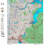 Idaho HuntData LLC Idaho General Unit 2 Land Ownership Map digital map