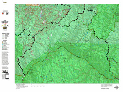 Idaho HuntData LLC Idaho General Unit 20 Land Ownership Map digital map