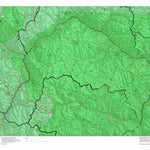 Idaho HuntData LLC Idaho General Unit 20A Land Ownership Map digital map