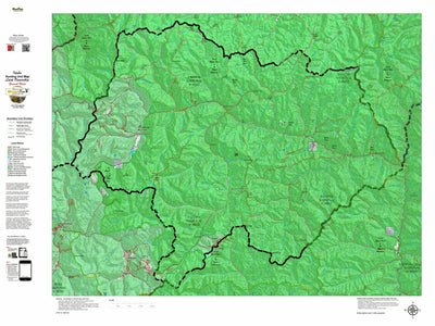 Idaho HuntData LLC Idaho General Unit 26 Land Ownership Map digital map