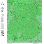 Idaho HuntData LLC Idaho General Unit 27 Land Ownership Map digital map