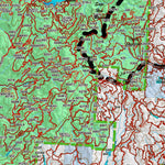 Idaho HuntData LLC Idaho General Unit 32A Land Ownership Map digital map