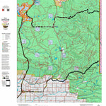 Idaho HuntData LLC Idaho General Unit 62A Land Ownership Map digital map