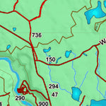 Idaho HuntData LLC Idaho General Unit 62A Land Ownership Map digital map