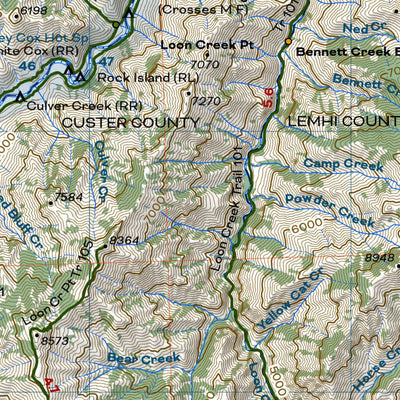 Frank Church-River of No Return Wilderness Southeast Quadrant Preview 3