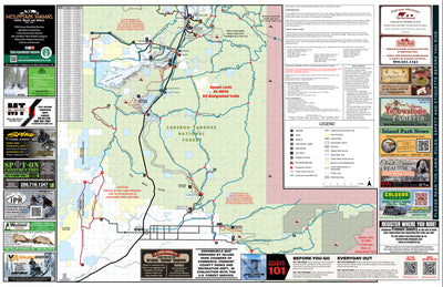 Island Park Winter Use Map 2025 -2026 (SOUTH) Preview 1