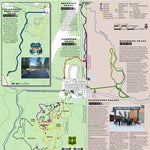 West Yellowstone - Run Ski Bike Trail Map (In Town) Preview 1