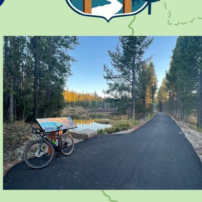 West Yellowstone - Run Ski Bike Trail Map (In Town) Preview 3