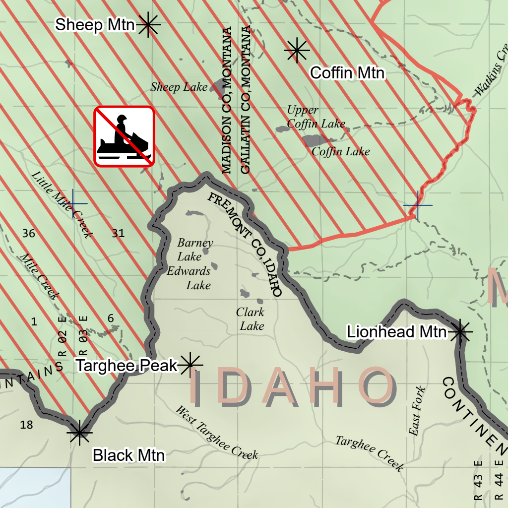 West Yellowstone Winter Use Map 2025 2026 North By Iheartmaps Iheartmaps West Yellowstone Winter Use Map 2025 2026 North Map 1715764 Preview 2 