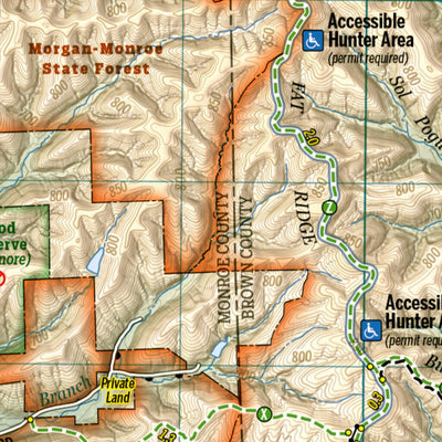 Brown County SP and Yellowwood & Morgan-Monroe State Forests - Back (2024) Preview 3