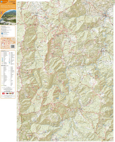 Infocartografica snc Appennino Piacentino - 1 Sud - Val Tidone e Val Trebbia digital map