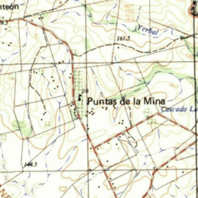 Instituto Geográfico Militar de Uruguay Aceguá (D13) digital map