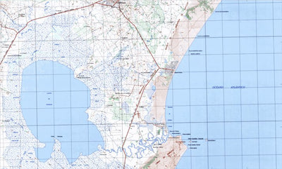 Instituto Geográfico Militar de Uruguay Aguas Dulces (C26) digital map