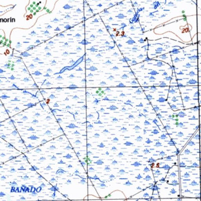 Instituto Geográfico Militar de Uruguay Aguas Dulces (C26) digital map