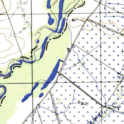 Instituto Geográfico Militar de Uruguay Averías (D22) digital map