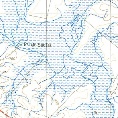 Instituto Geográfico Militar de Uruguay Bañado de Rocha (J11) digital map
