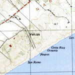 Instituto Geográfico Militar de Uruguay Cabo Polonio (C27) digital map