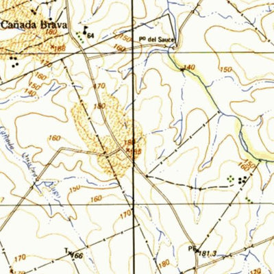 Instituto Geográfico Militar de Uruguay Cerrezuelo (G18) digital map