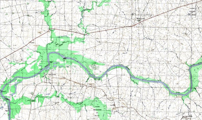 Instituto Geográfico Militar de Uruguay Cololó (O19) digital map