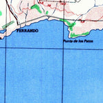 Instituto Geográfico Militar de Uruguay Colonia del Sacramento (O27) digital map