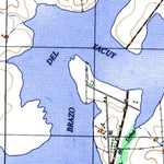 Instituto Geográfico Militar de Uruguay Colonia Palma (O6) digital map