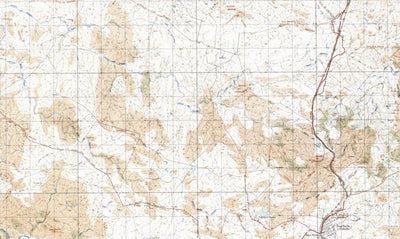 Instituto Geográfico Militar de Uruguay Cuchilla del Pescado (G21) digital map