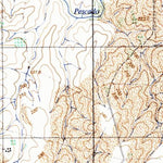 Instituto Geográfico Militar de Uruguay Cuchilla del Pescado (G21) digital map