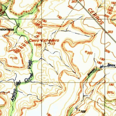 Instituto Geográfico Militar de Uruguay Curtina (J14) digital map