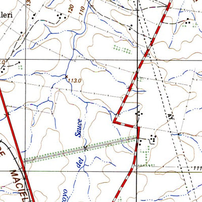 Instituto Geográfico Militar de Uruguay Goñi (K22) digital map