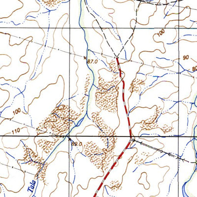 Instituto Geográfico Militar de Uruguay Goñi (K22) digital map