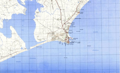 Instituto Geográfico Militar de Uruguay La Paloma (D28) digital map