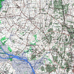 Instituto Geográfico Militar de Uruguay Los Cerrillos (K28) digital map