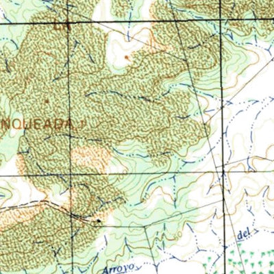Instituto Geográfico Militar de Uruguay Los Indios (C24) digital map