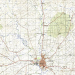 Instituto Geográfico Militar de Uruguay Melo (D15) digital map