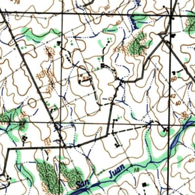 Instituto Geográfico Militar de Uruguay Miguelete (O25) digital map