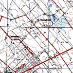 Instituto Geográfico Militar de Uruguay Nueva Helvecia (M26) digital map