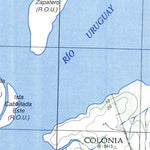 Instituto Geográfico Militar de Uruguay Nuevo Berlín (P19) digital map