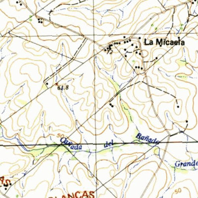 Instituto Geográfico Militar de Uruguay Paso del Dragón (C17) digital map