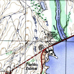 Instituto Geográfico Militar de Uruguay Paso del Palmar (N19) digital map