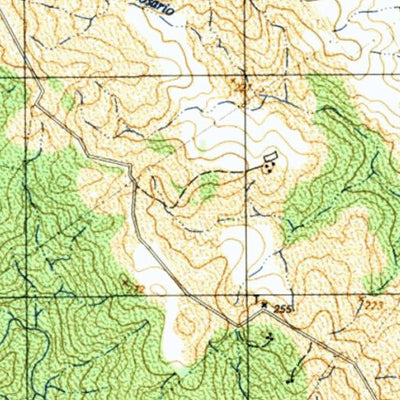 Instituto Geográfico Militar de Uruguay Paso Lucio (F19) digital map