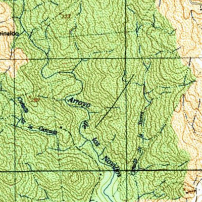 Instituto Geográfico Militar de Uruguay Paso Lucio (F19) digital map