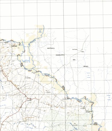 Instituto Geográfico Militar de Uruguay Paso San Diego (C13) digital map