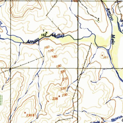 Instituto Geográfico Militar de Uruguay Piedra Sola (K14) digital map