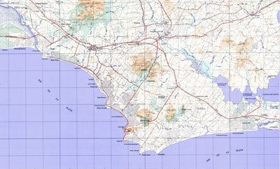 Instituto Geográfico Militar de Uruguay Piriápolis (G29) digital map