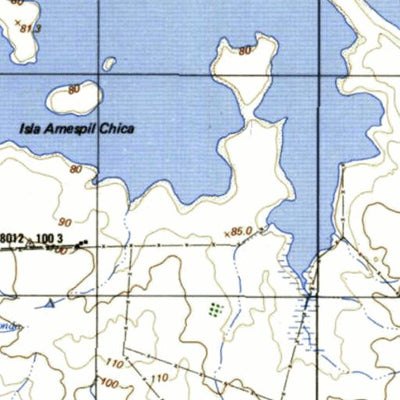 Instituto Geográfico Militar de Uruguay Rincón del Bonete (K18) digital map