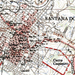 Instituto Geográfico Militar de Uruguay Rivera (H7) digital map