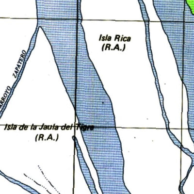 Instituto Geográfico Militar de Uruguay Román Grande (P18) digital map