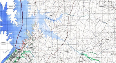 Instituto Geográfico Militar de Uruguay Salto Grande (O9) digital map